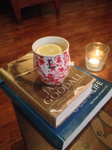 Refreshing hot lemon water :)